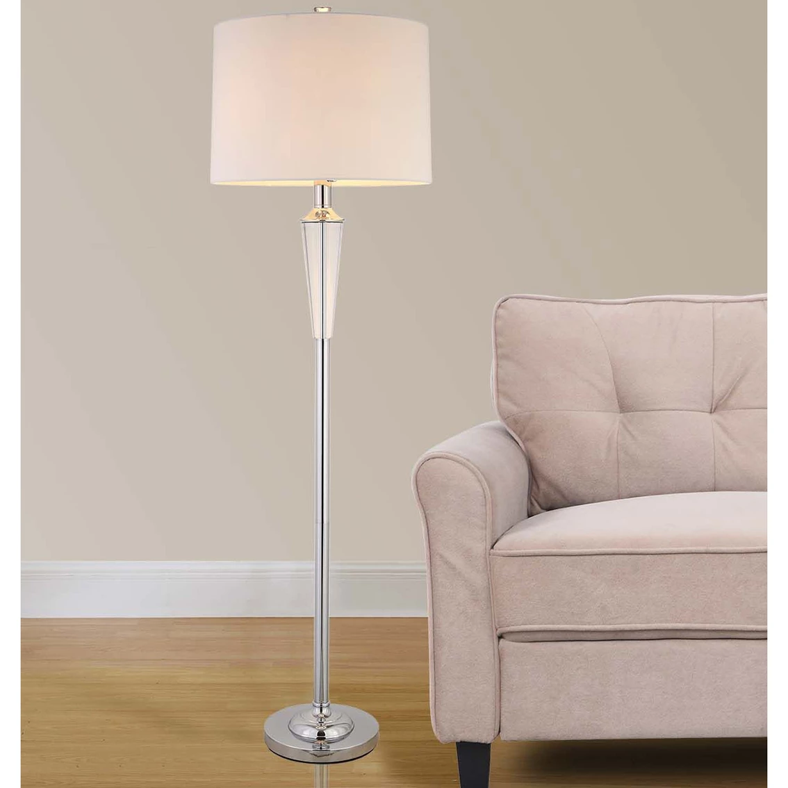 Buy ๐งจ Artiva USA Crystal Suite Collection 2 Light LED 60 In. Floor Lamp With Dimmer ๐ 2 Buy ๐งจ Artiva USA Crystal Suite Collection 2 Light LED 60 In. Floor Lamp With Dimmer ๐ - Image 2