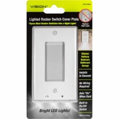 Deals β¨ Vision Lighted Rocker Style Switch Cover Plate π