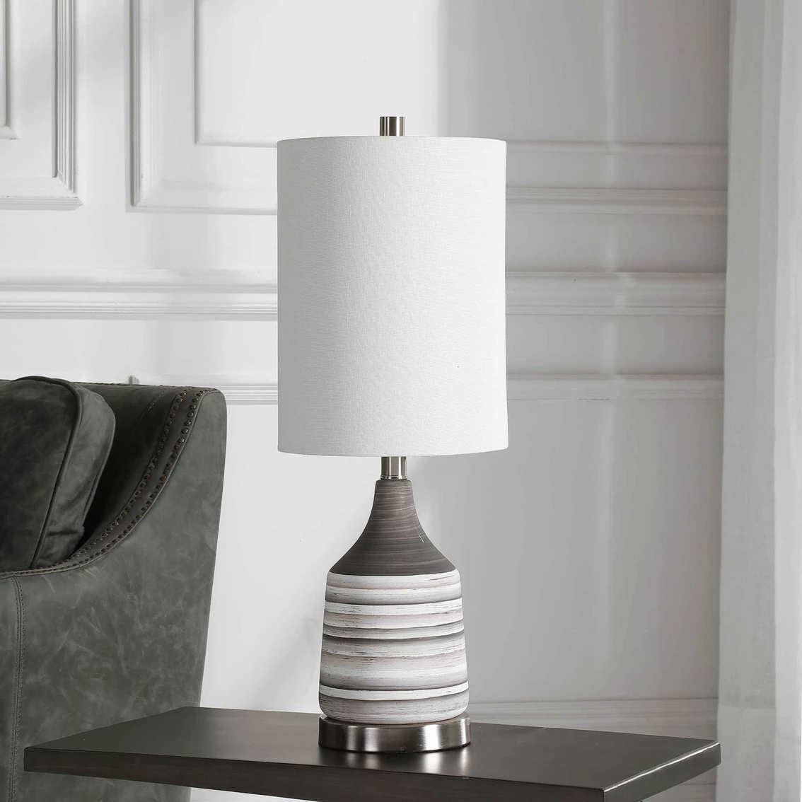 New 🎉 Uttermost Mia 9 In. Table Lamp 🎁 - Image 6
