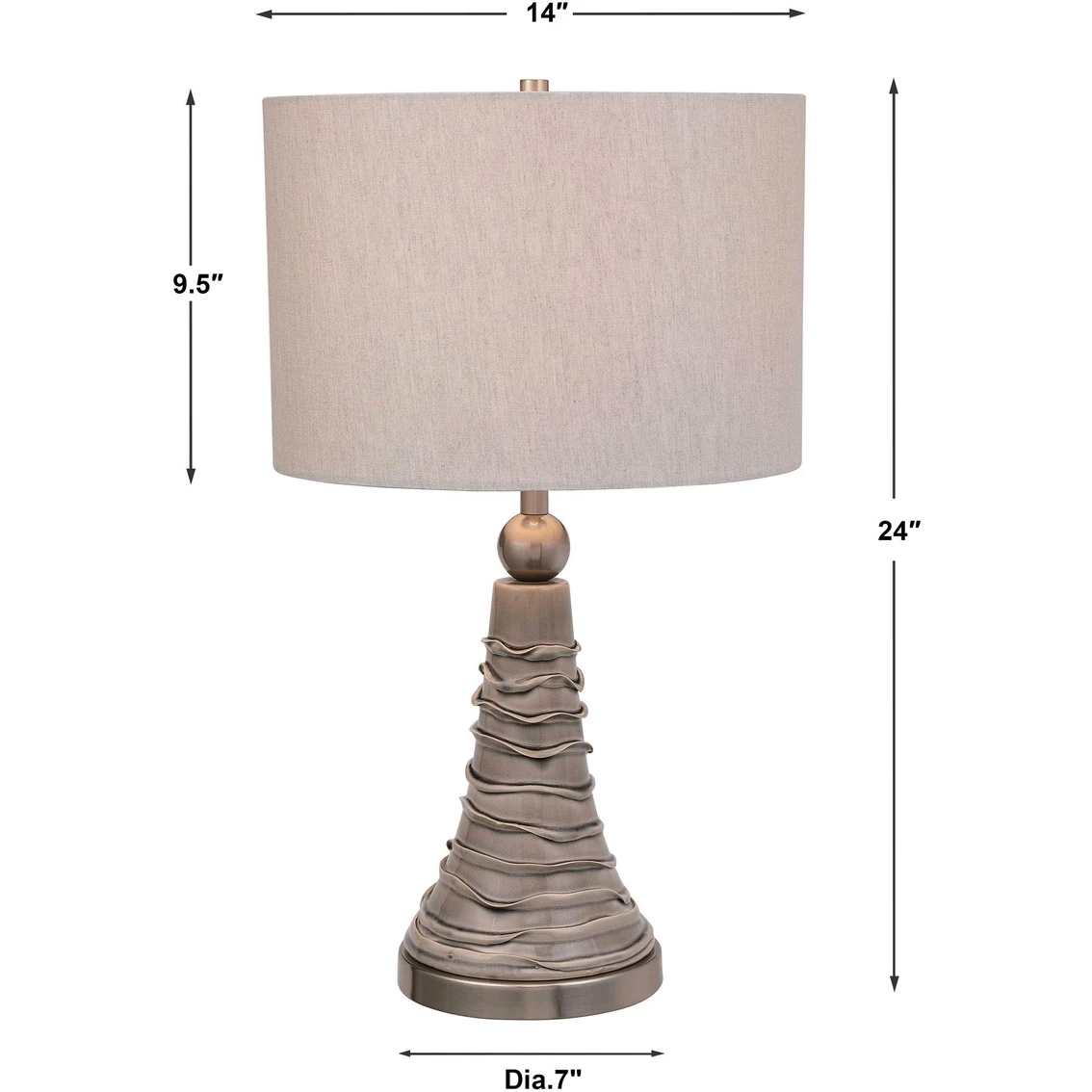 Best reviews of 🤩 Uttermost Elizabeth 14 In. Table Lamp 😀 - Image 5