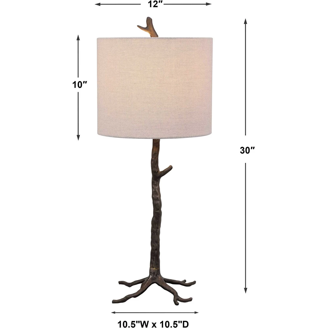 New โ Uttermost Logan 12 In. Table Lamp ๐ 5 New โ Uttermost Logan 12 In. Table Lamp ๐ - Image 5