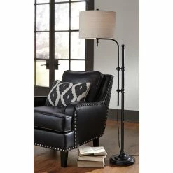 Alternative view of Cheap 😉 Signature Design By Ashley Anemoon 65.25 In. Metal Floor Lamp 🥰