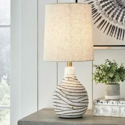 Alternative view of Coupon 😍 Signature Design By Ashley Aleela 21.5 In. Metal Table Lamp 👏