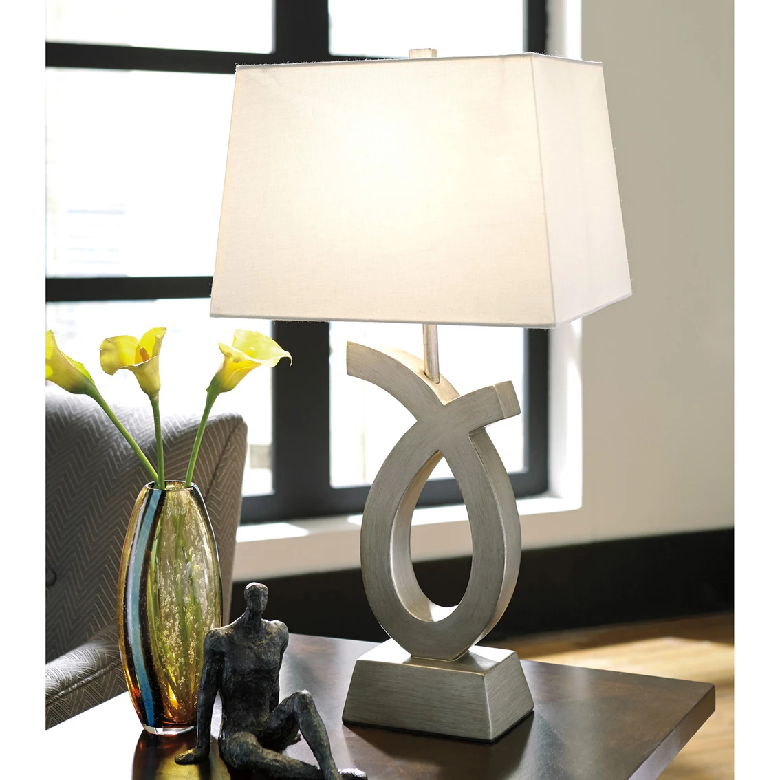 Wholesale ๐ Signature Design By Ashley Amayeta 27.75 In. Poly Table Lamp 2 Pk. ๐ - Image 2