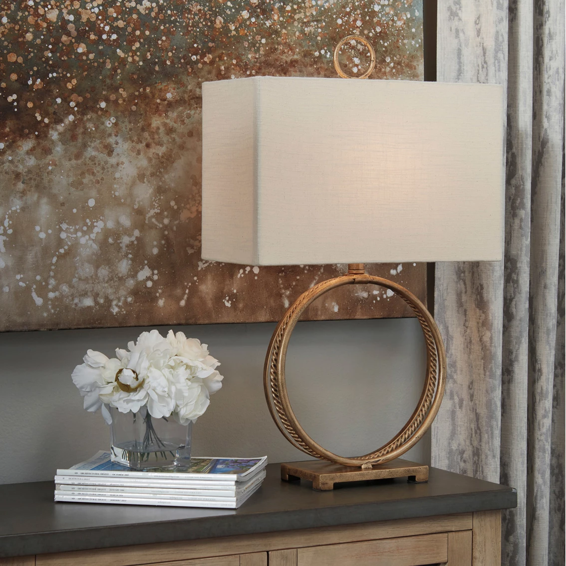 Hot Sale ๐ Signature Design By Ashley Mahala 28 In. Metal Table Lamp โจ 2 Hot Sale ๐ Signature Design By Ashley Mahala 28 In. Metal Table Lamp โจ - Image 2