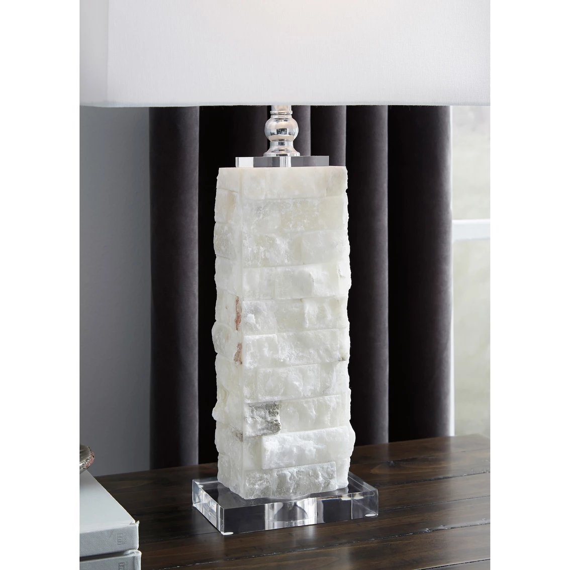 Brand new 🔔 Signature Design By Ashley Malise Alabaster 27 In. Table Lamp 🎁 3 Brand new 🔔 Signature Design By Ashley Malise Alabaster 27 In. Table Lamp 🎁 - Image 3
