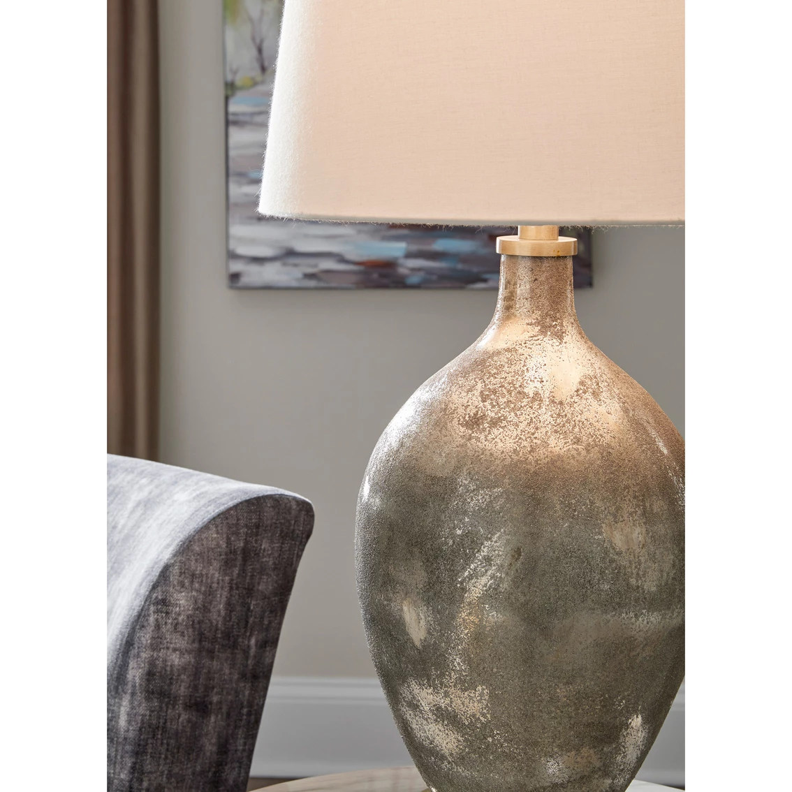 Coupon ⭐ Signature Design By Ashley Jemarie 29 In. Glass Table Lamp 🥰 3 Coupon ⭐ Signature Design By Ashley Jemarie 29 In. Glass Table Lamp 🥰 - Image 3