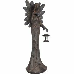 Buy 😍 Evergreen 42 In. Angel Statue With Solar Lantern 🎉