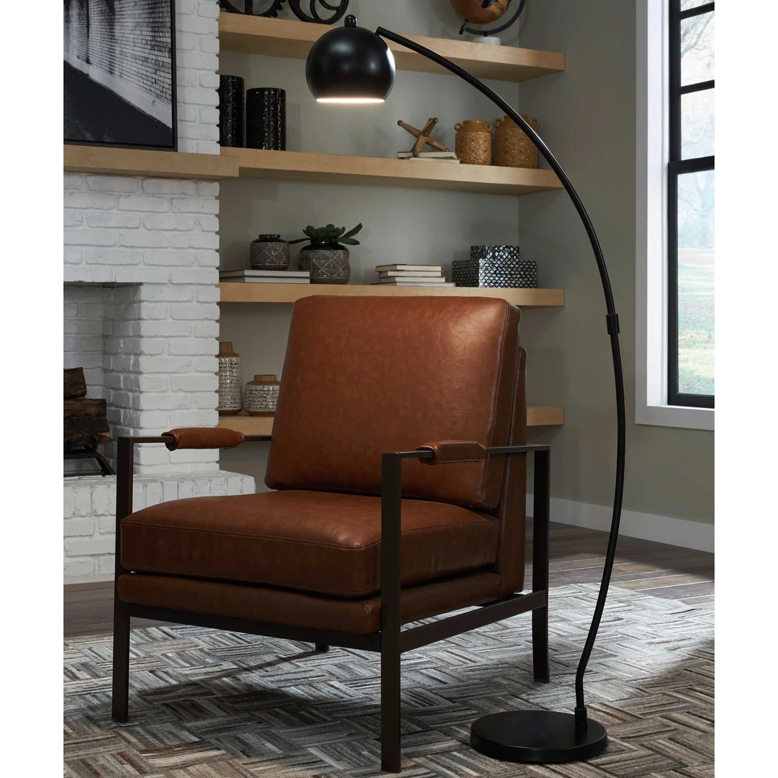 Cheap 🧨 Signature Design By Ashley Marinel 58.25 In. Metal Floor Lamp ❤️ 2 Cheap 🧨 Signature Design By Ashley Marinel 58.25 In. Metal Floor Lamp ❤️ - Image 2