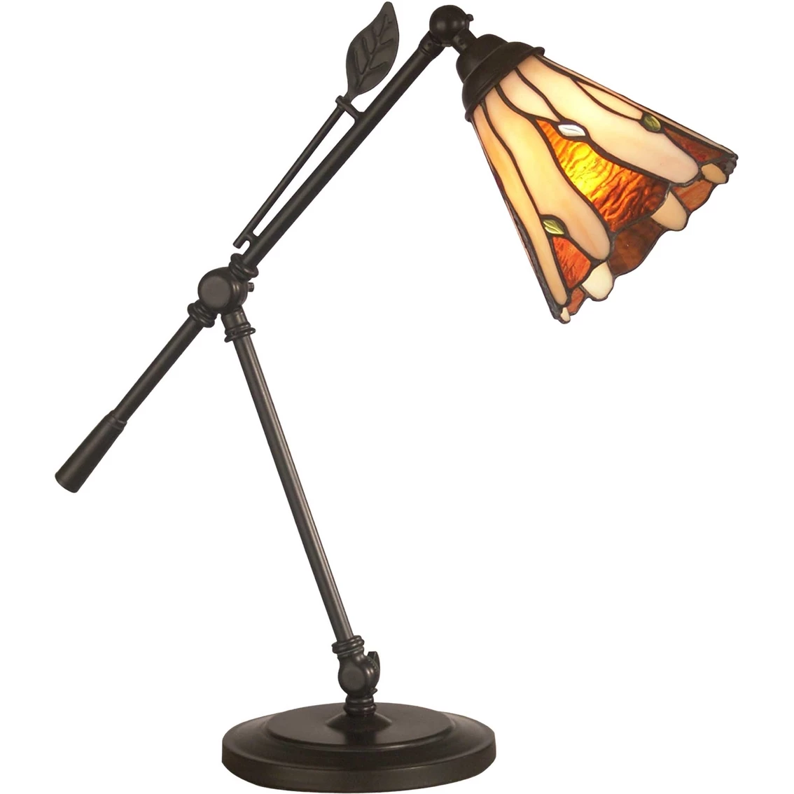 Hot Sale 🥰 Dale Tiffany Leaf 18.5 In. Desk Lamp 🛒 1 Hot Sale 🥰 Dale Tiffany Leaf 18.5 In. Desk Lamp 🛒