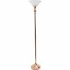 Best reviews of ⭐ Elegant Designs 1 Light 71 In. Floor Lamp With Marbleized White Glass Shade 🌟