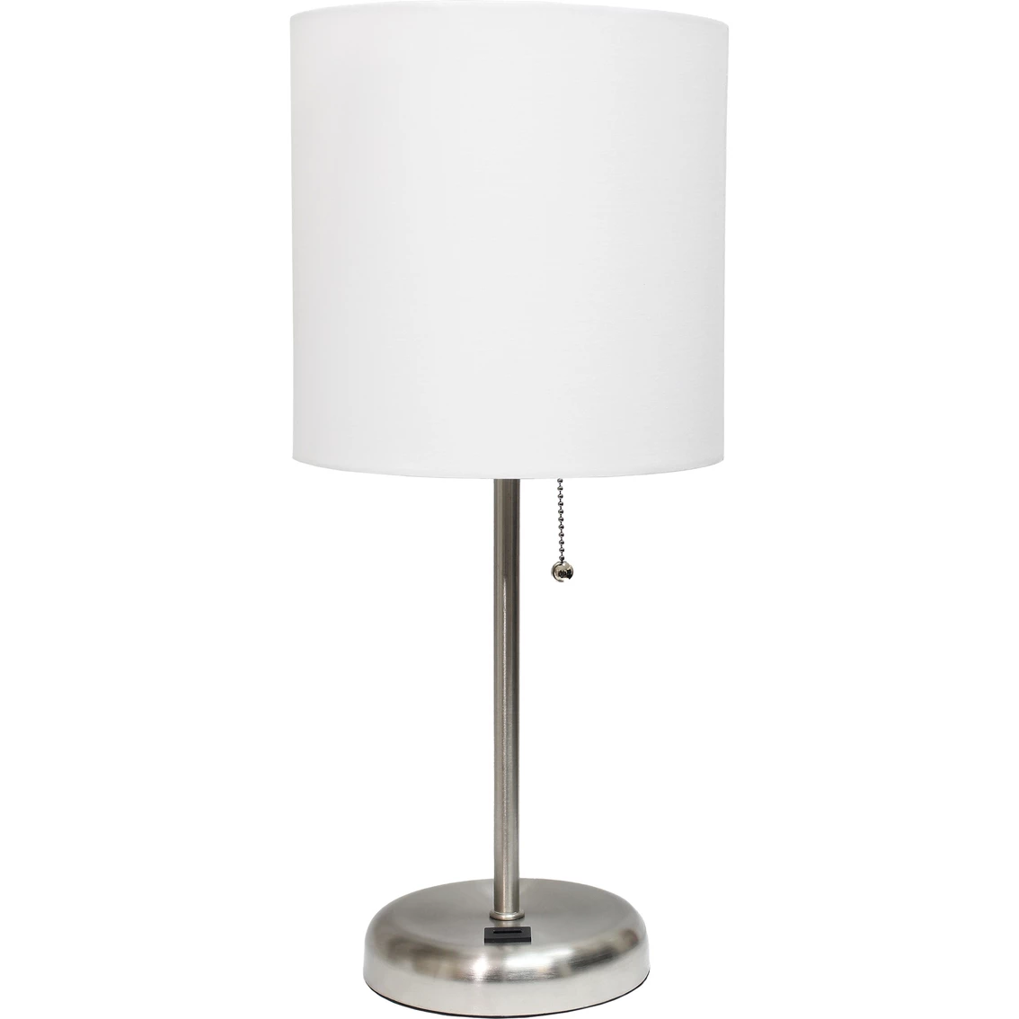 Best reviews of ❤️ LimeLights 19.5 In. Stick Lamp With USB Charging Port And Fabric Shade 🌟 - Image 3