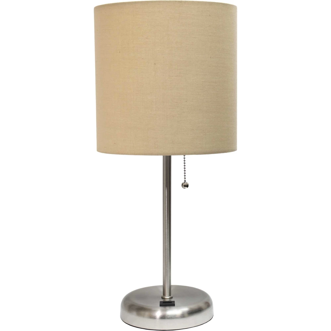 Best reviews of ❤️ LimeLights 19.5 In. Stick Lamp With USB Charging Port And Fabric Shade 🌟 - Image 4