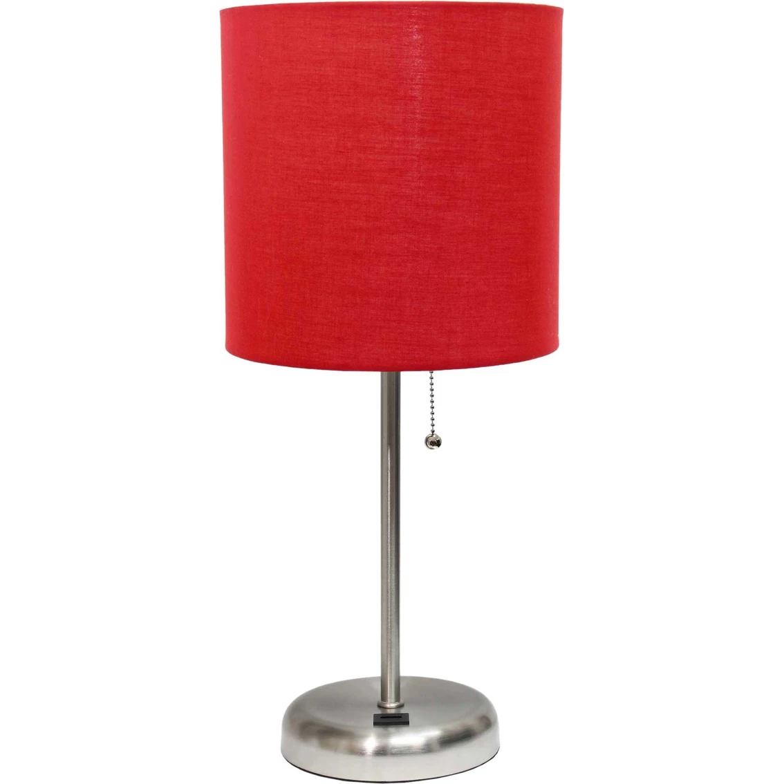 Best reviews of ❤️ LimeLights 19.5 In. Stick Lamp With USB Charging Port And Fabric Shade 🌟 - Image 5