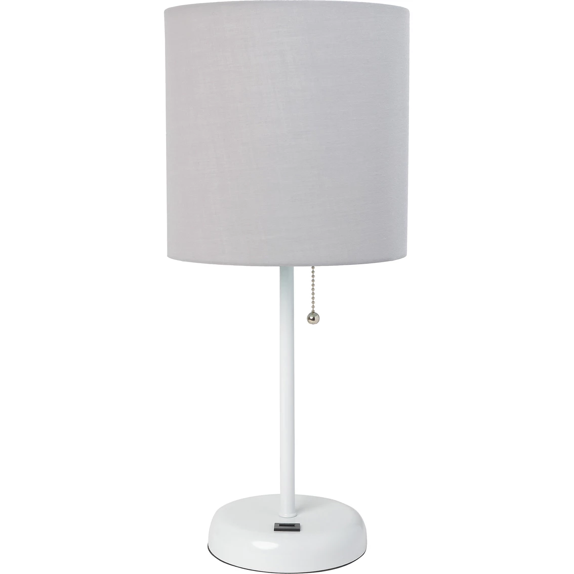 Best reviews of ❤️ LimeLights 19.5 In. Stick Lamp With USB Charging Port And Fabric Shade 🌟 - Image 8