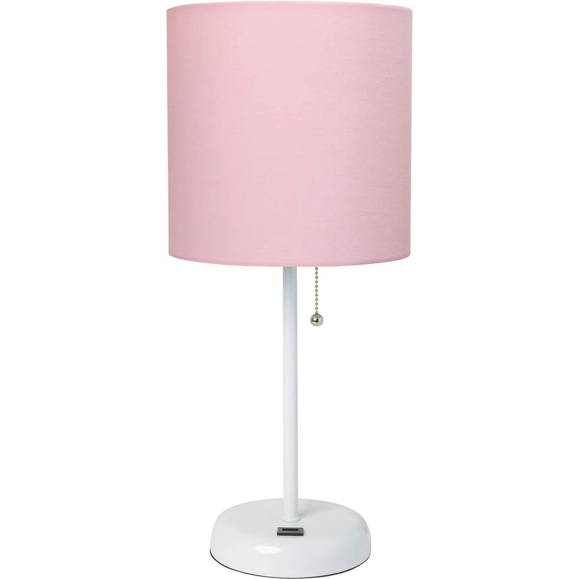 Best reviews of ❤️ LimeLights 19.5 In. Stick Lamp With USB Charging Port And Fabric Shade 🌟 - Image 9