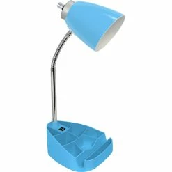 Cheap 😀 LimeLights Gooseneck Organizer 18.5 In. Desk Lamp With Tablet Stand And USB Port ⌛