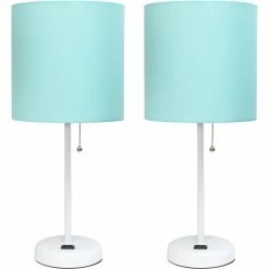 Top 10 😉 LimeLights 19.5 In. Stick Lamp With Charging Outlet Set Of 2 🥰