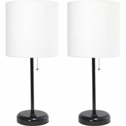 Top 10 😉 LimeLights 19.5 In. Stick Lamp With Charging Outlet Set Of 2 🥰 -Artiva USA Sales unnamed file 989