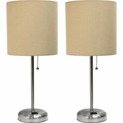 Top 10 😉 LimeLights 19.5 In. Stick Lamp With Charging Outlet Set Of 2 🥰 -Artiva USA Sales unnamed file 990