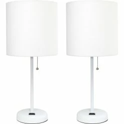 Top 10 😉 LimeLights 19.5 In. Stick Lamp With Charging Outlet Set Of 2 🥰 -Artiva USA Sales unnamed file 994